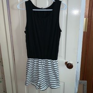 Black and White Romper